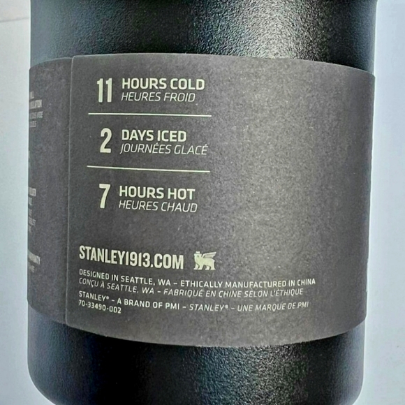 BNWT! STANLEY - THE BLACK CHROMA QUENCHER H2.0 FLOWSTATE™ TUMBLER | 40 OZ - Picture 6 of 16